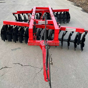 High Performance Agricultural Machinery 28 Disc Disc Rake Tractors Hydraulic Traction Heavy Duty Disc Harrow