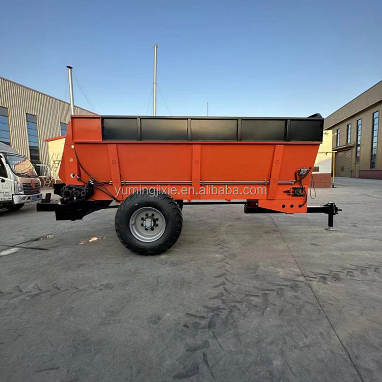 Farm Tractor Using Manure Fertilizer Spreader For Tractor PTO Mounted Fertilizer Salt Sand Spreader Machine