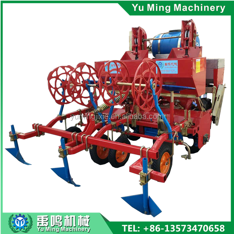 2cmf-2 four-wheel tractor with single row and double row reinforced potato planter