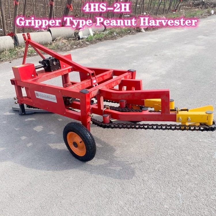 Four wheel tractor rear mounted  peanut harvester groundnut  harvester machine on sale small harvesting machine for peanut