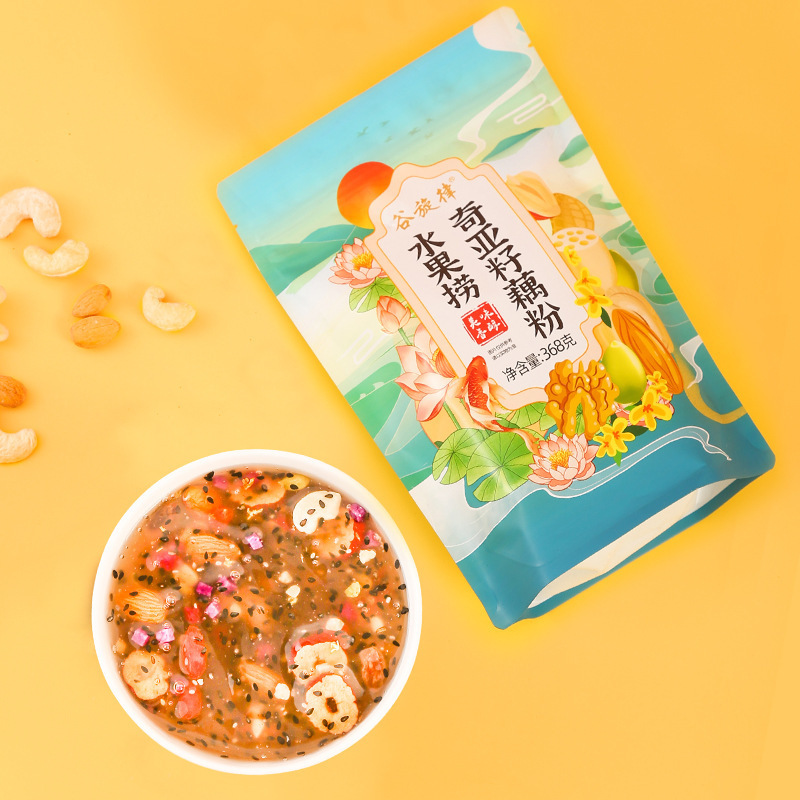 Yummeet wholesale chinese qiya seed nut ou fen lotus root powder instant soup