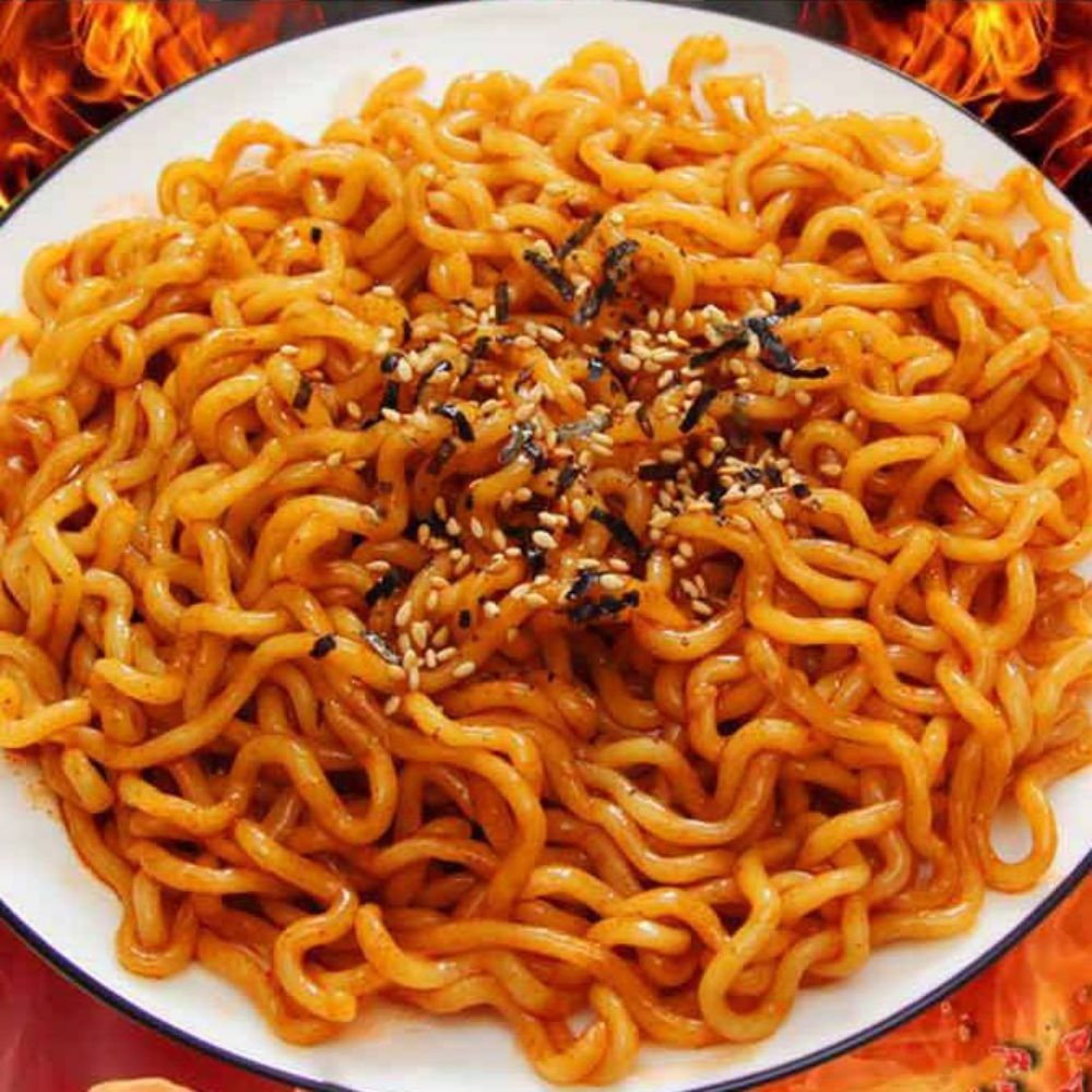 Yummeet custom Ramen Noodles Bulk Super Hot Spicy Chicken Roasted instant noodles