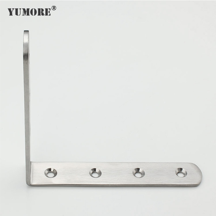 Handrails support metal bed frame clip bracket shower black for desk lamp cast 90 degree corner wall mounting bracket