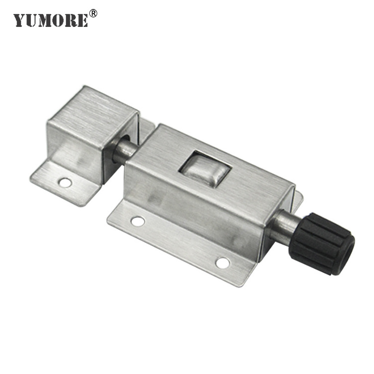 Commercial dead slide surface garage door track bolts and latches heavy duty entrance door lock