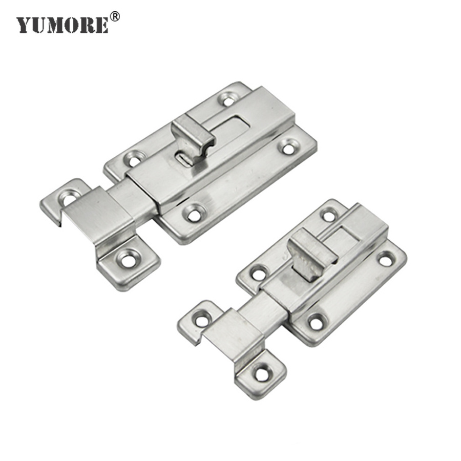 Door hardware aluminium door flush vertical plastic door bolt