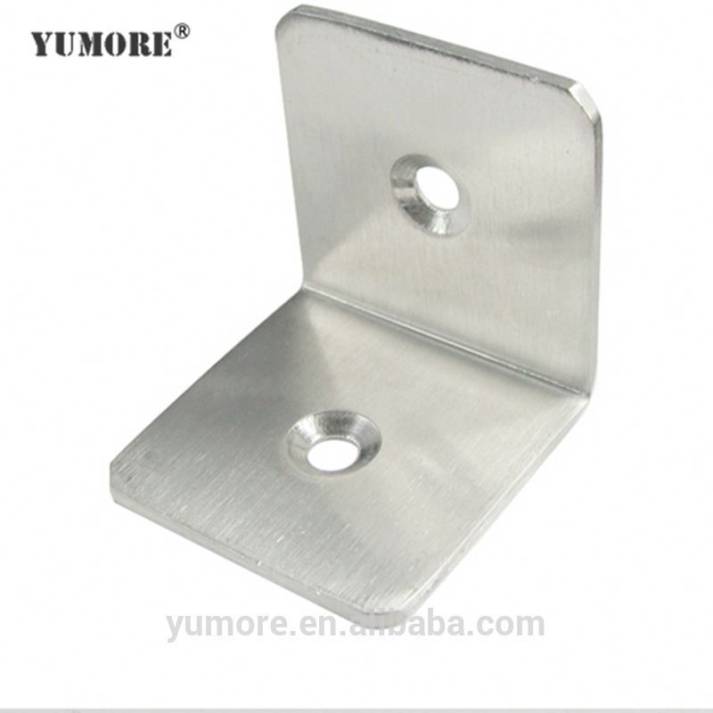 High quality 2 holes semicircle 90 degree wood brace corner brace support metal hanger bracket