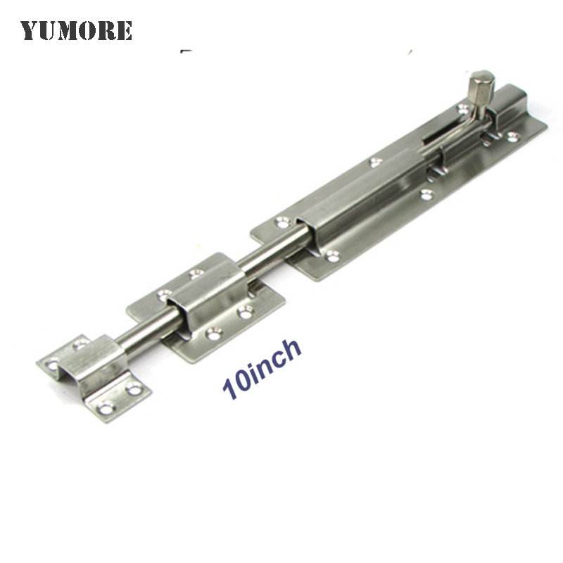 Stainless steel cabinet window french door latch bolt