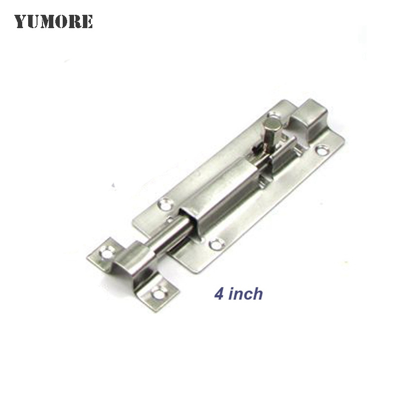 Stainless steel cabinet window french door latch bolt