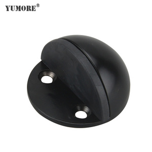 Metal stainless steel sliding decorative mini portable rubber door stop front door stopper