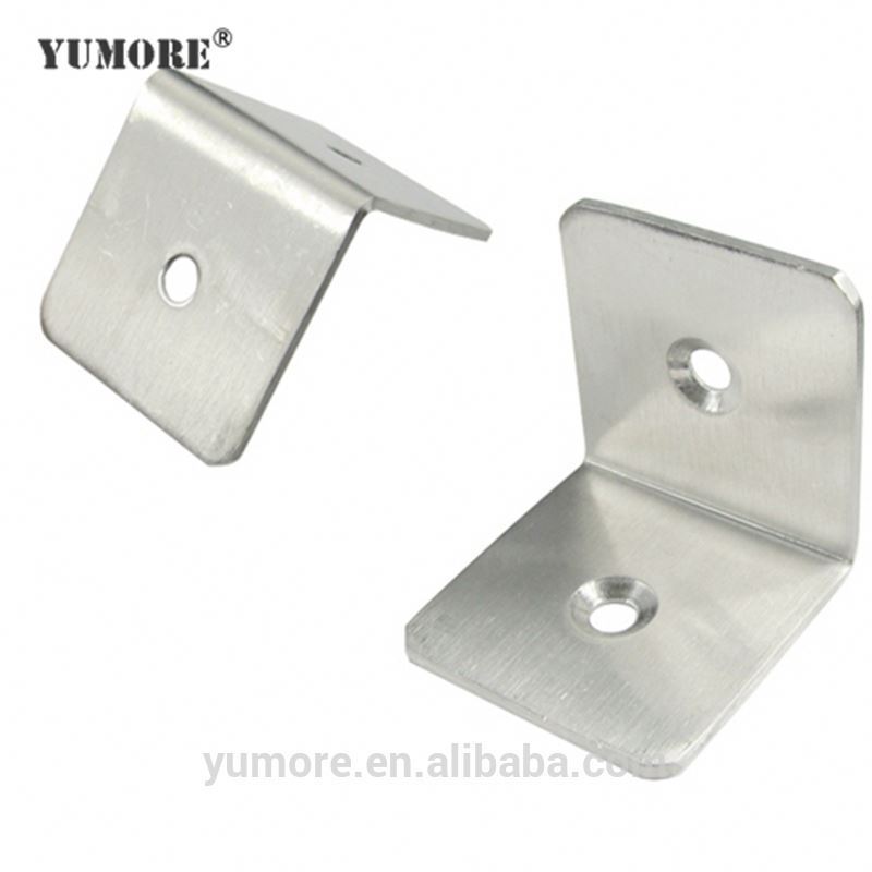 High quality 2 holes semicircle 90 degree wood brace corner brace support metal hanger bracket