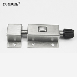 Commercial dead slide surface garage door track bolts and latches heavy duty entrance door lock