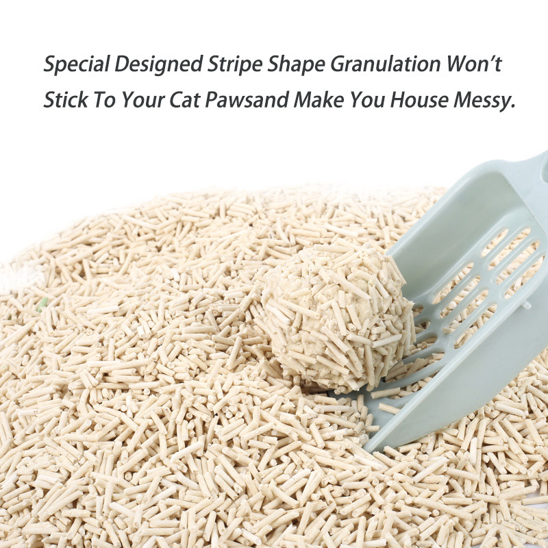 Factory price Natural Eco-friendly Tofu Cat Litter Odor Control Plant Tofu Cat Litter Sand