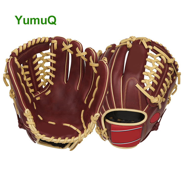 YumuQ New Hand Protection Comfortable Leather Baseball Pitcher Gloves For Students And Outdoor Activity