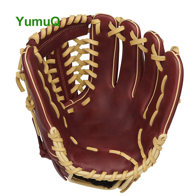 YumuQ New Hand Protection Comfortable Leather Baseball Pitcher Gloves For Students And Outdoor Activity