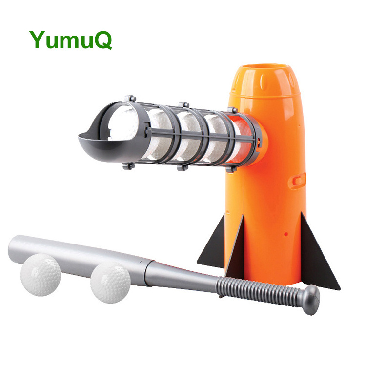 YumuQ 52cm ABS Plastic T-Ball Baseball Pitching Hitting Machine Toy Interactive Indoor Game For Teens Kids