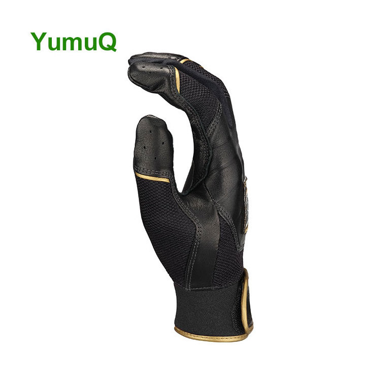 YumuQ Soft Japanese Baseball Batting Gloves Baseball Batting Hitting Gloves Wholesale Baseball Batting Gloves