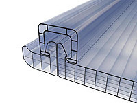 8mm -30mm light weight transparent corrugated roof 4x8 U-lock plastic polycarbonate sheet price For skylight