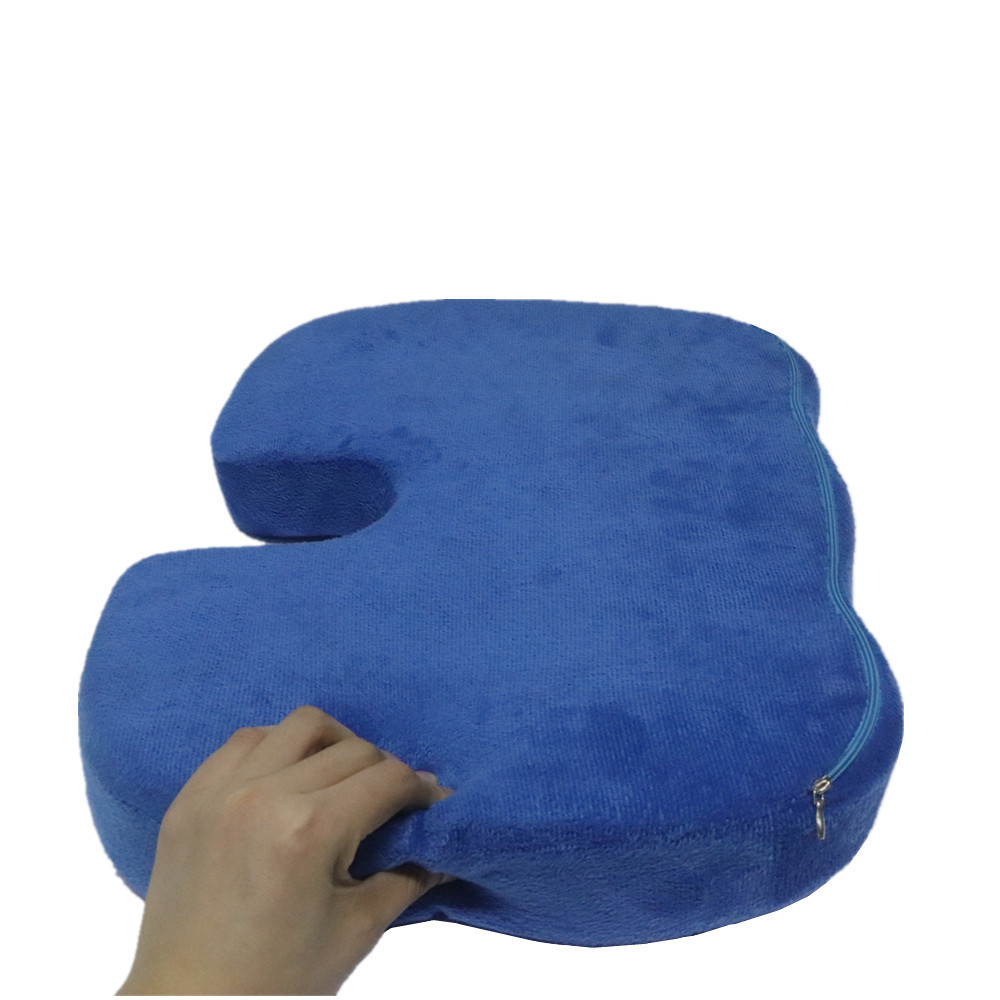 Patent Car Seat Massage Office Outdoor Memory Foam Zero Gravity Adult Car Orthopedic Chair Memory Foam Coccyx Seat Cushion