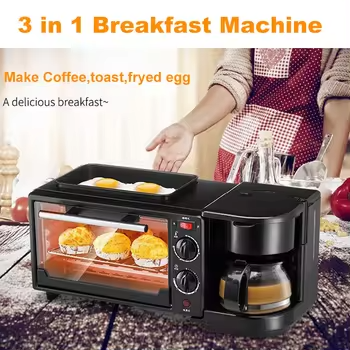 Factory direct supply commercial pizza oven Electric Pizza oven 3 In 1 Breakfast Makers air cooking electric air fryer oven