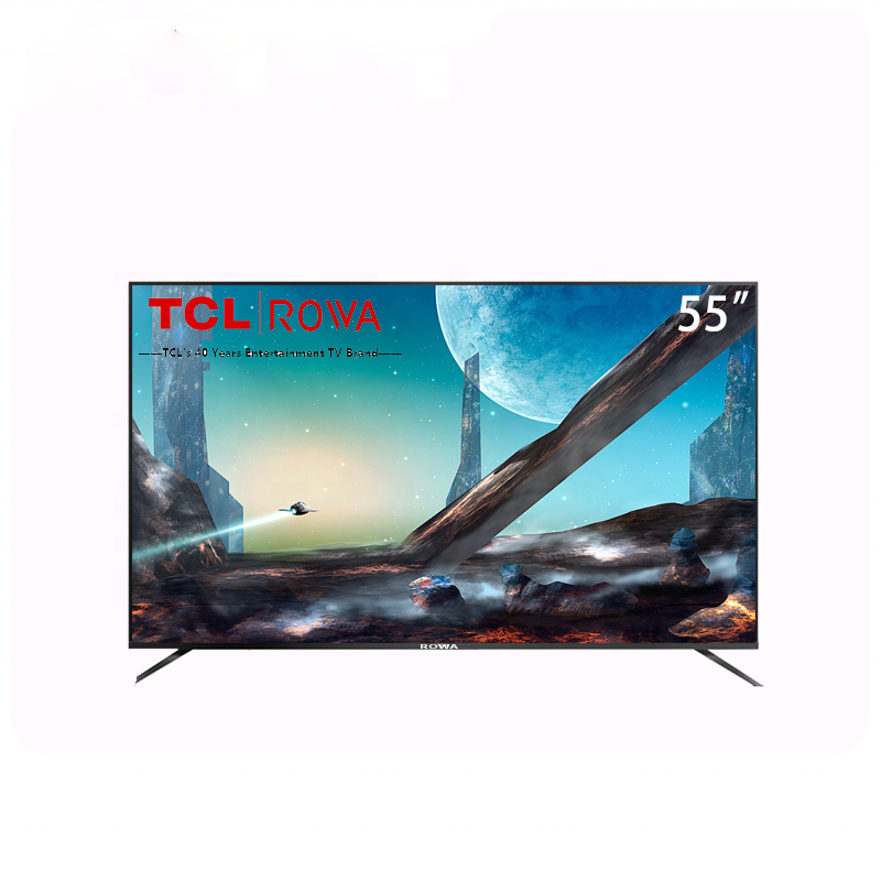 TCL Rowa Android Television TV Home Association Slim Curved 50 55 60 65 70 75 85 95 100 Inch Smart LED Smart TV