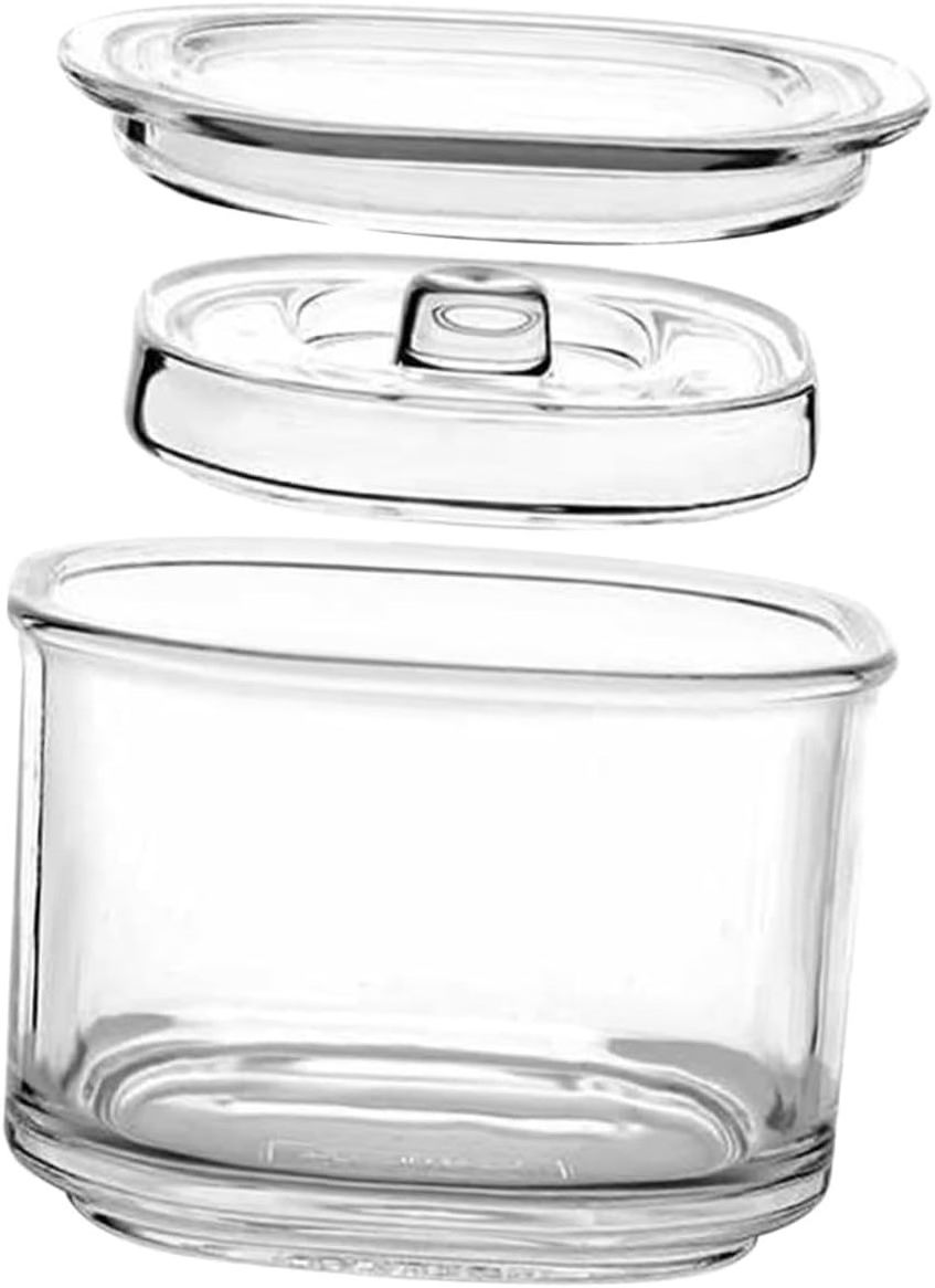 850ml terrarium sealing pickle container kitchen fermenting multi-use sauerkraut jar vegetable pickling made Glass pickle jar