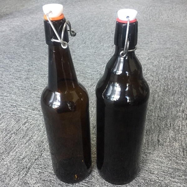 500ml 750ml swing top glass beer bottle with flip top