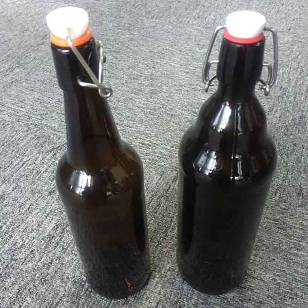 500ml 750ml swing top glass beer bottle with flip top