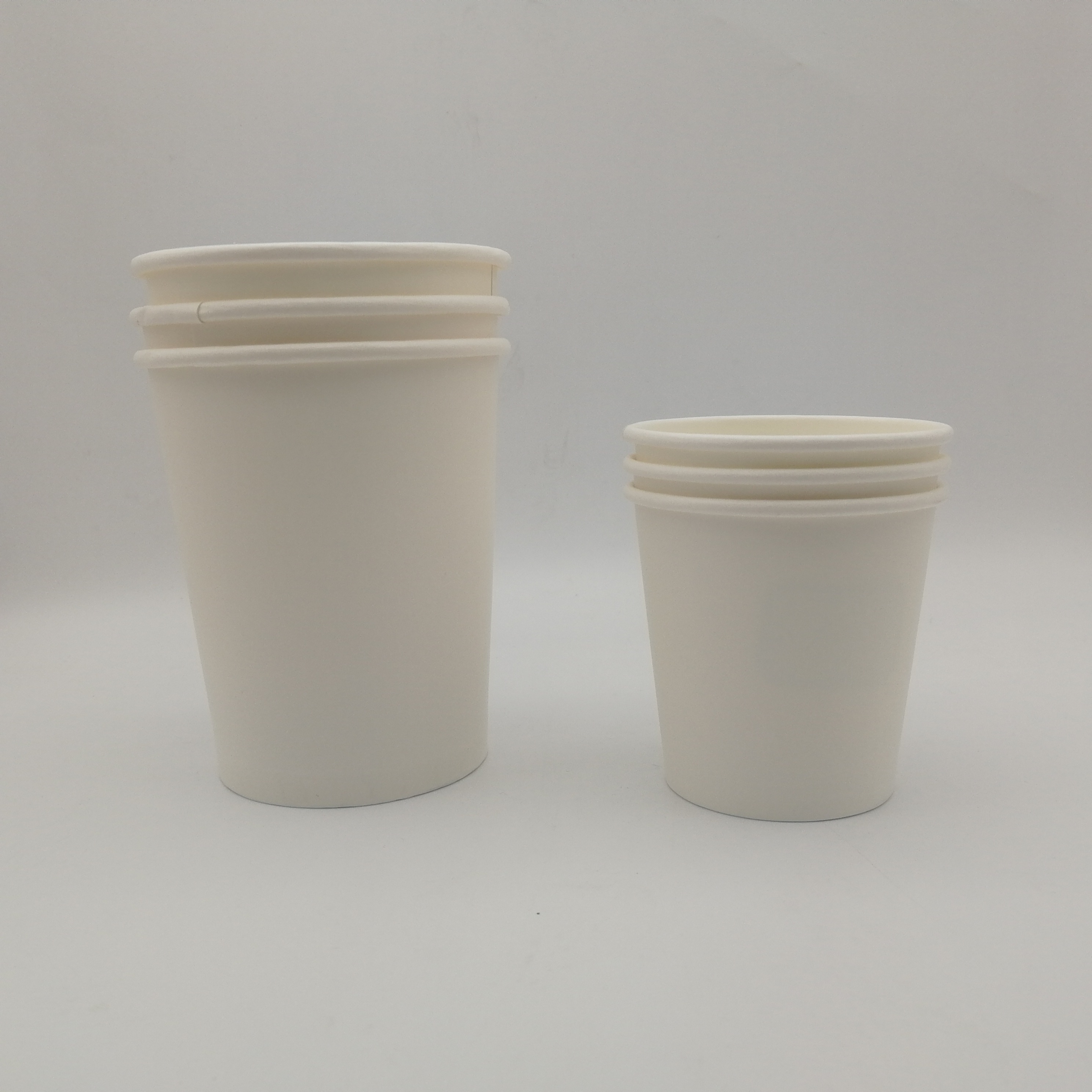 Recycled White Hot Drink 8 Oz Disposable Paper Coffee Cups