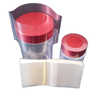 wholesale customer Plastic PVC heat shrink clear shrink wrap film sleeve for bottle