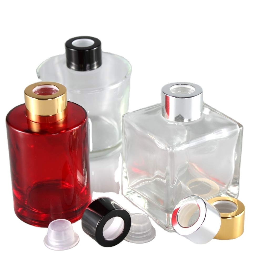 18mm,20mm,24mm28mm Feel Fragrance Glass Bottle Caps Replacement Diffuser Bottle Caps with Inside Silicone Stopper