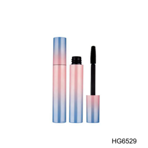 slim Gradient pink blue 14 ml mascara bottle with different Brush