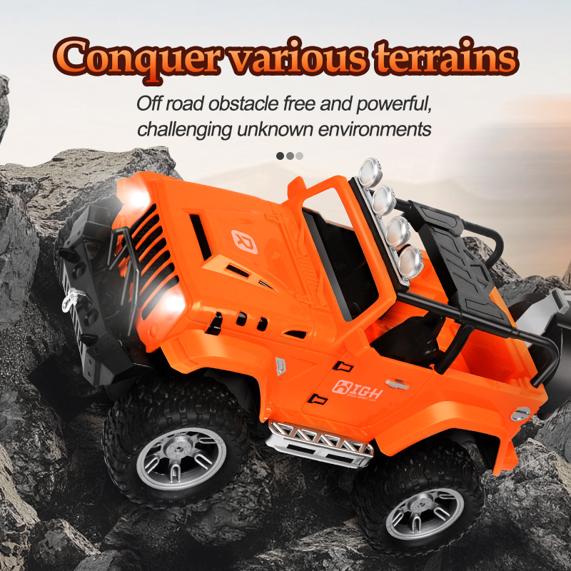 Off road remote control vehicle Toy remote control car SUV Multi terrain Jeep remote control vehicle