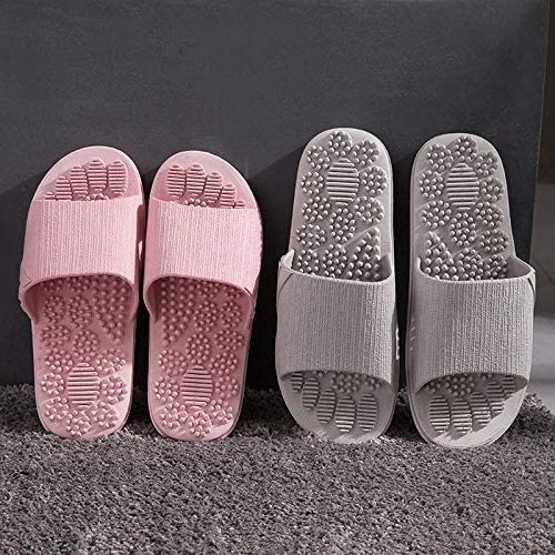 FREE SAMPLE Acupressure Massage Slippers Reflexology Sandals for Foot Acupoint Arch Pain Relief Non-Slip for Bath Shower