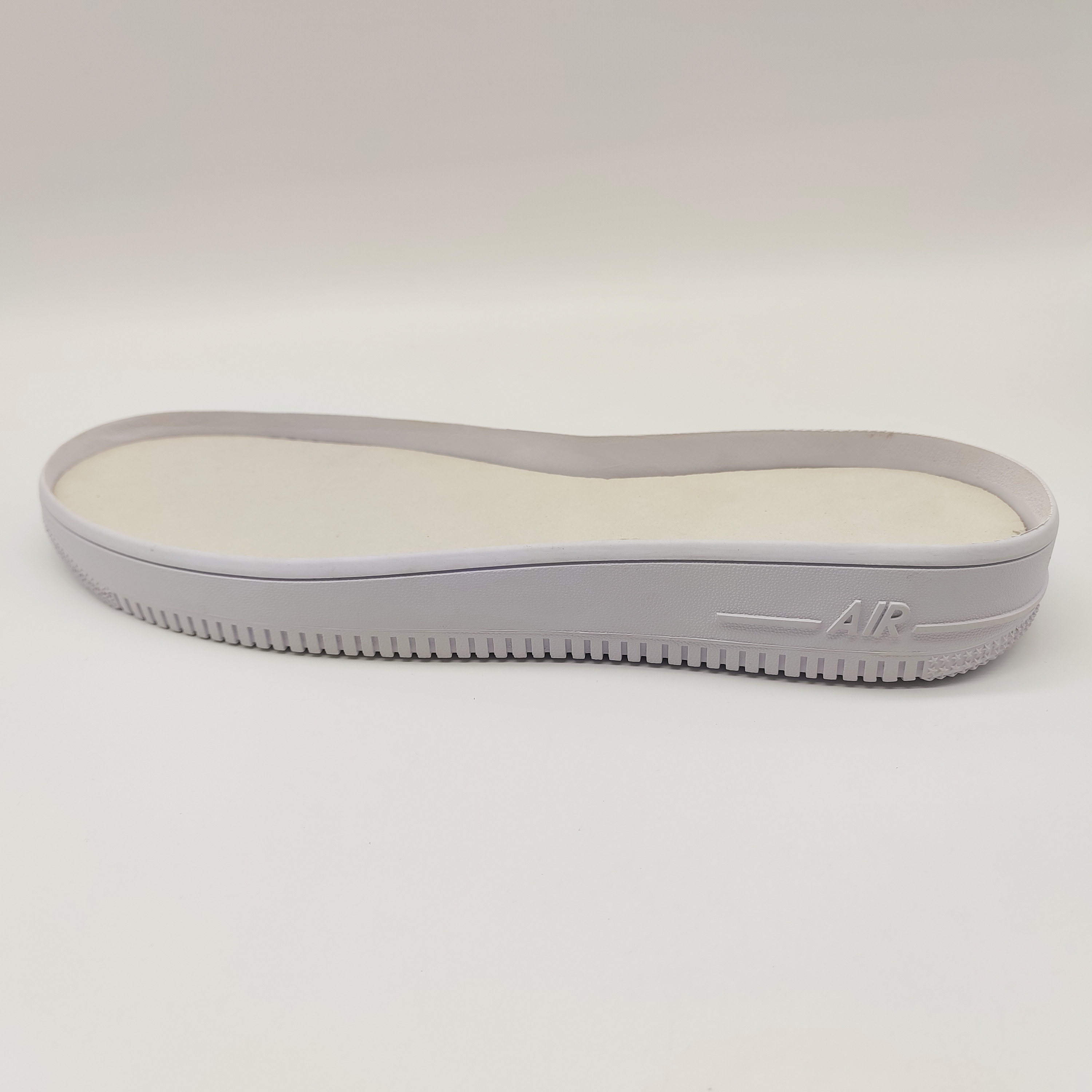 Non-slip wear-resistant sports flat shoes outsole small white shoes leisure natural rubber sole