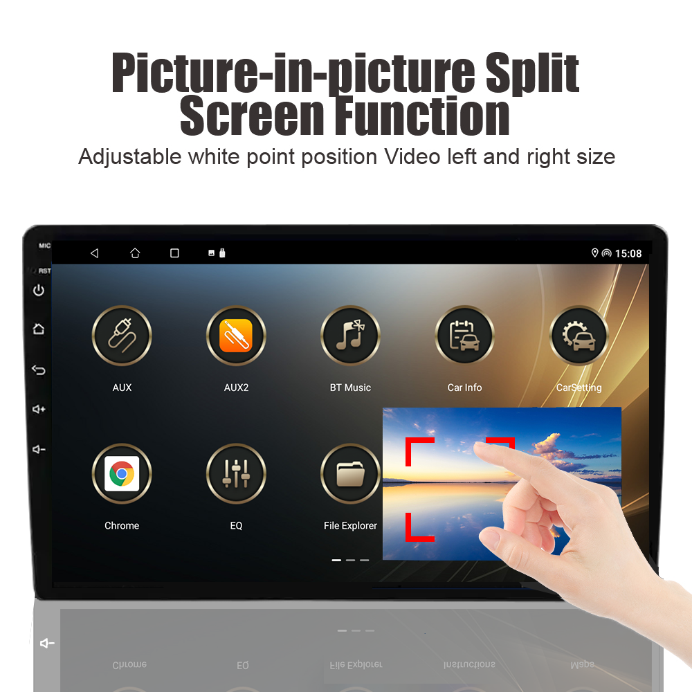 Touch Screen IPS Android Car DVD 2+32G Car Radio Universal GPS Rear Camera 2 Din 7'' 9'' 10'' IPS Android 10 MP5 Player