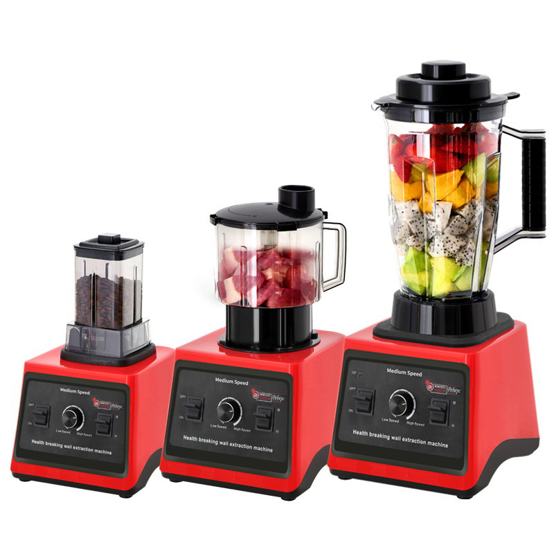 3 in 1commercial blenders portable mixer juicer smoothies machine food processor blender