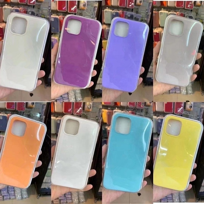 Mobile Cover Original Microfiber Shockproof LOGO Liquid Silicone Phone Case For Apple For iphone 15 14 13 12 Plus Pro Max