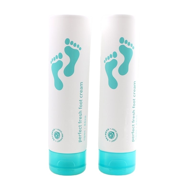 Eco-Frendly Transparent Empty Plastic PE Hand Cream Body Lotion Soft Cosmetic Packaging Squeeze Tube