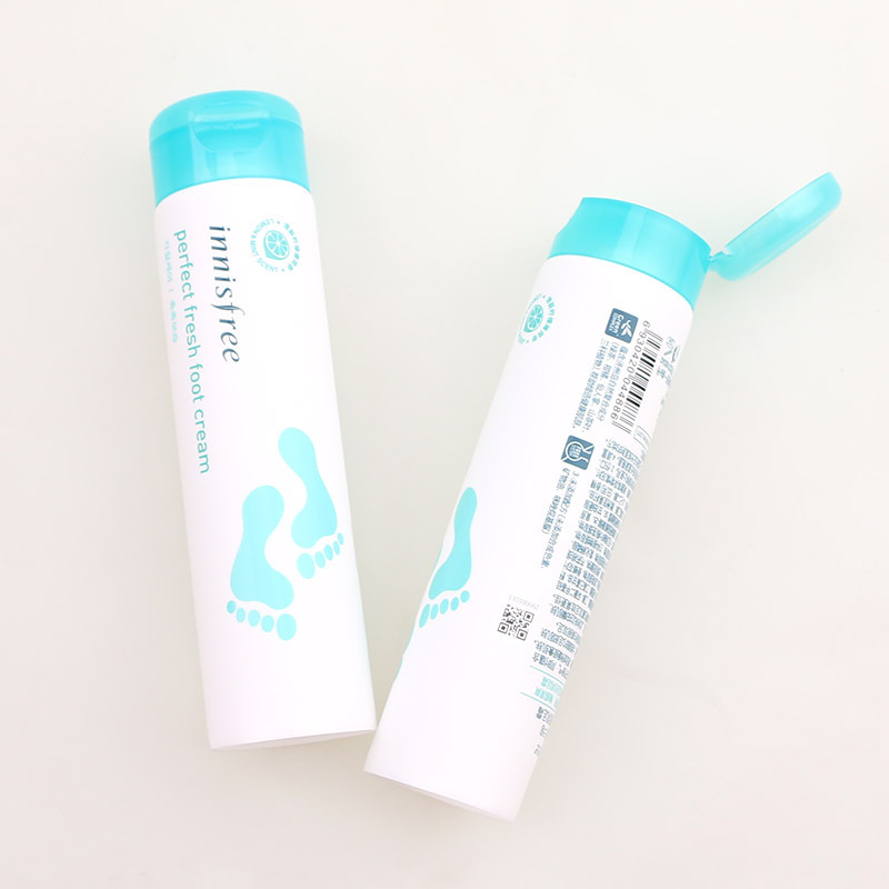 Eco-Frendly Transparent Empty Plastic PE Hand Cream Body Lotion Soft Cosmetic Packaging Squeeze Tube