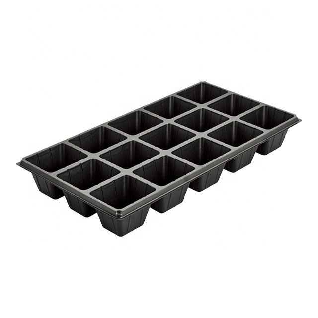 Forestry Growing Planting 50 72 128 105 200 Cell Hole Round Deep Starter Planter Plastic Nursery Seedlings Trays Wholesale