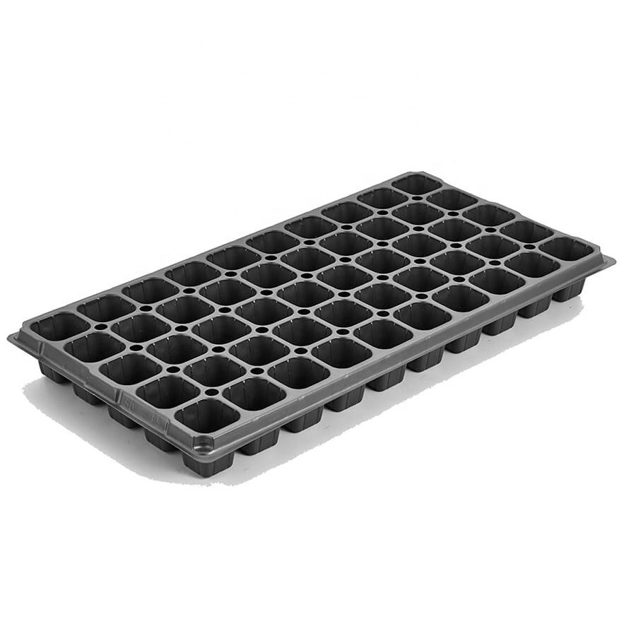 Forestry Growing Planting 50 72 128 105 200 Cell Hole Round Deep Starter Planter Plastic Nursery Seedlings Trays Wholesale