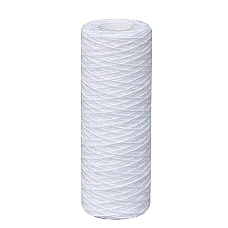 1Micron 5micron 20/40 inch Pp yarn spiral/String Wound Filter Cartridge for Filter impurities rust suspended matter