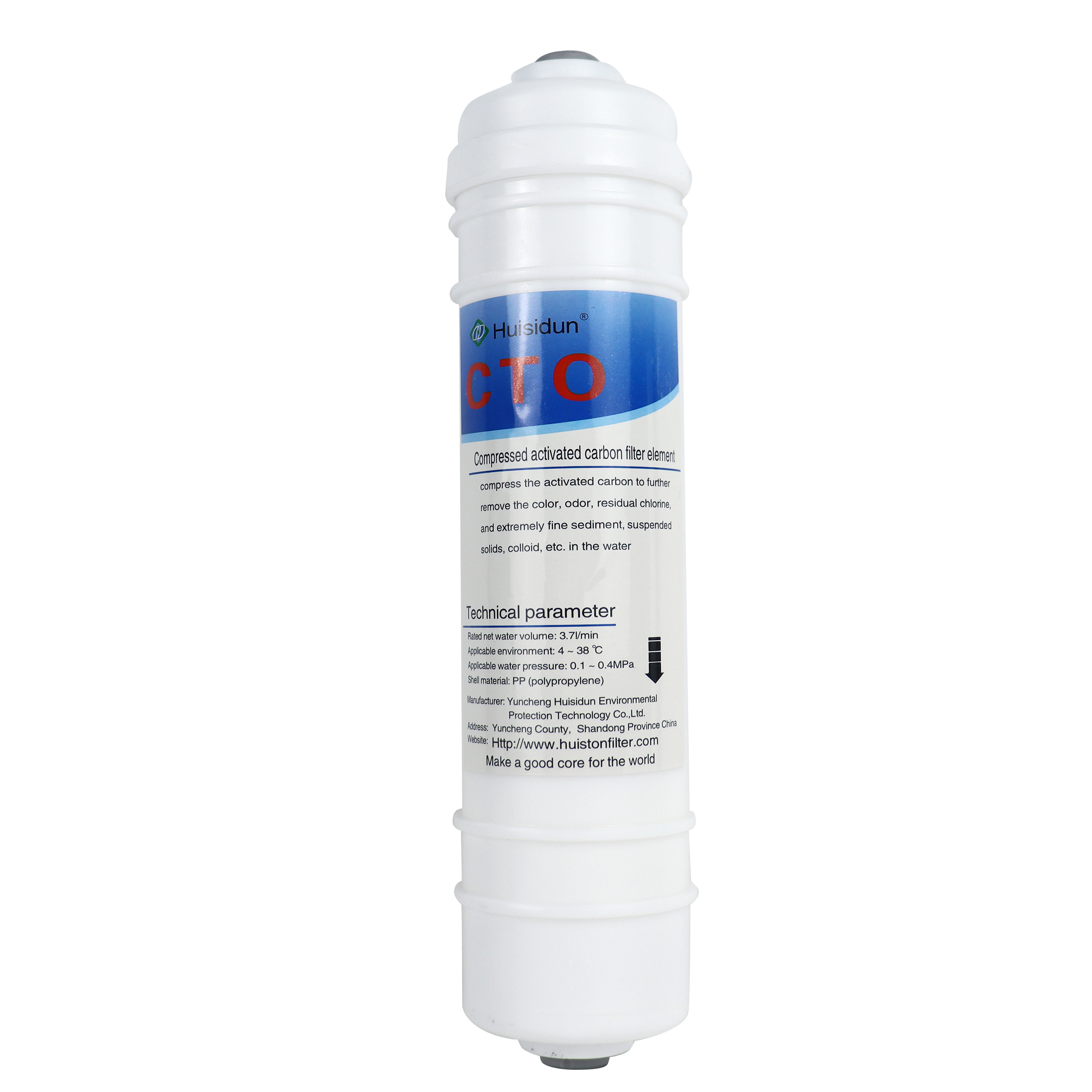 10 inch quick replacement household water filter cartridge for RO system