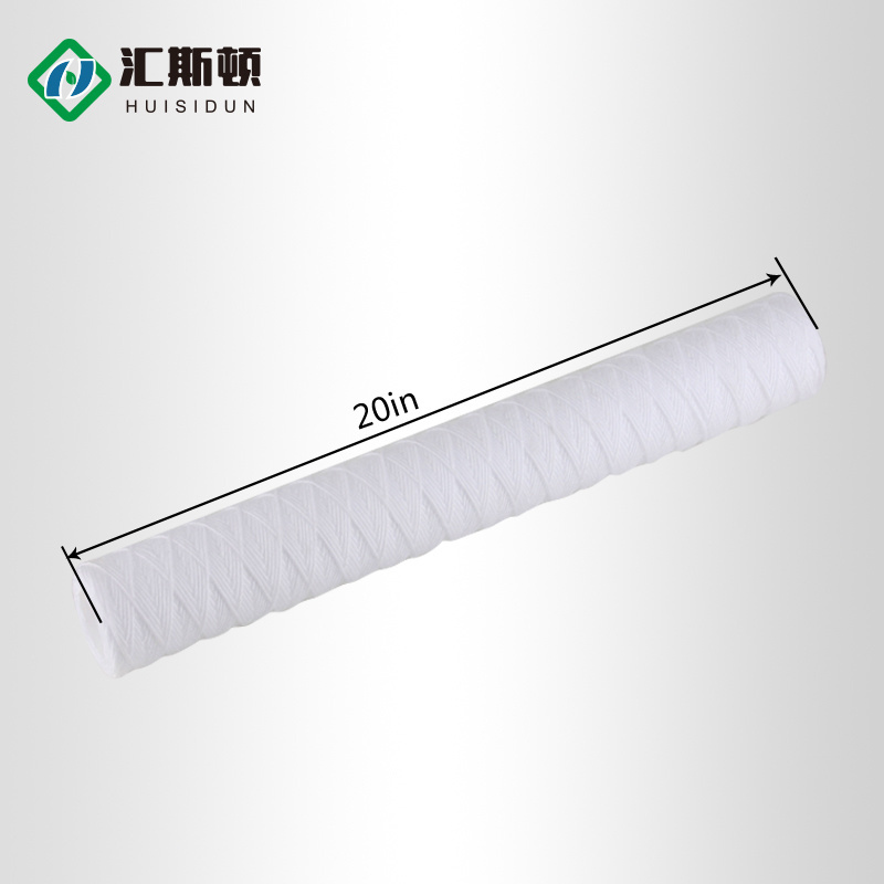 High quality manufacturers 20/40 inch 1-100um PP Yarn Cartridge  String Wound Filter Cartridges