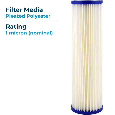 Pleated Spa Filter Polyester Swimming Pool Filter Cartridge For Swimming Pool Water Treatment