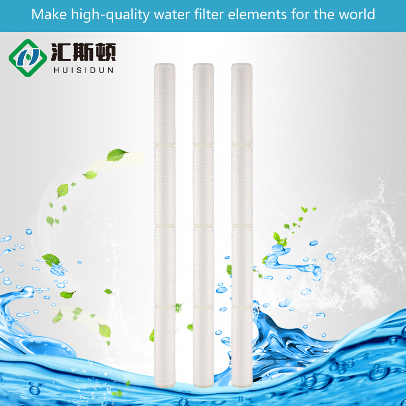 Industrial Glass Fiber Filters 10 inch 1 Micron Filter With High Dirt Holding Capability For Oil and Water High Voids Volume