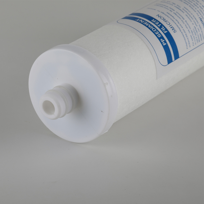 10 inch PP water filter cartridge 1 micron home using pp cotton filter