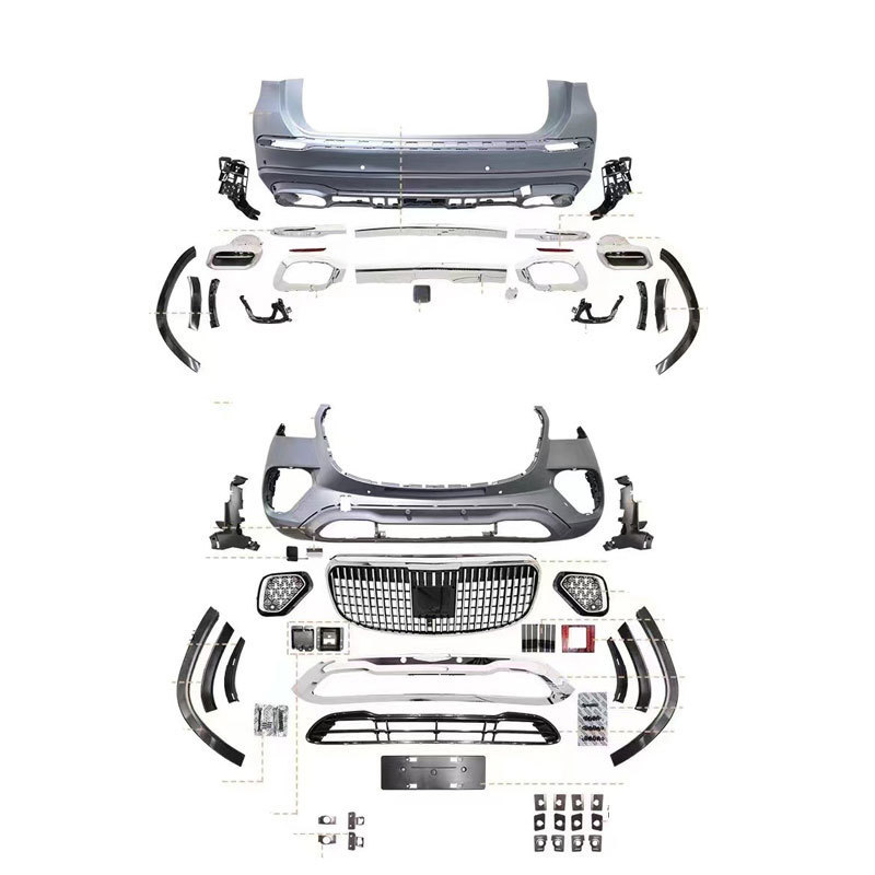 Wholesale Auto Parts Car Accessories Front Rear Bumper Grille Body Kit For Gls 20 Upgrade 24 Maybach Body Kit