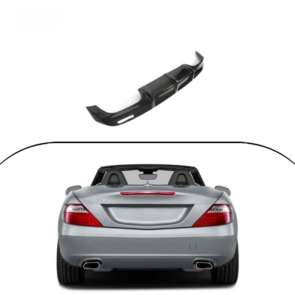 For Mercedes-Benz slk-class R171 carbon fiber universal rear diffuser