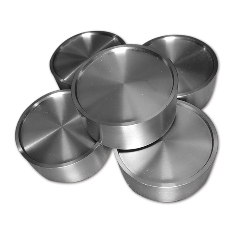 Titanium alloy round sputtering targets for PVD coating